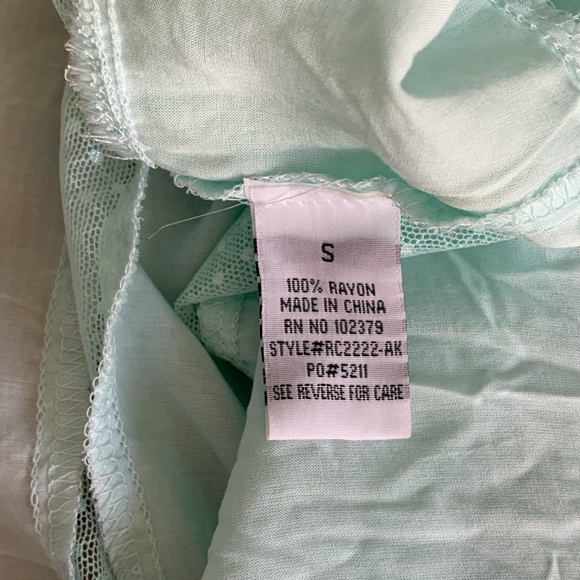 🌈 Ali & Kris Asymmetrical Aqua Dress - Picture 7 of 8